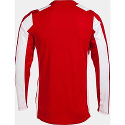 Voorvertoning: Joma Inter Classic Voetbalshirt Lange Mouw Kinderen - Rood / Wit