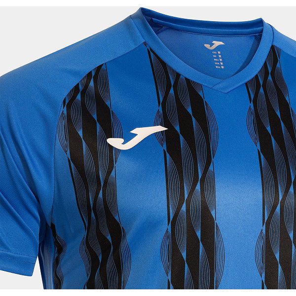 Joma Inter V Trikot Kurzarm Kinder - Royal / Schwarz