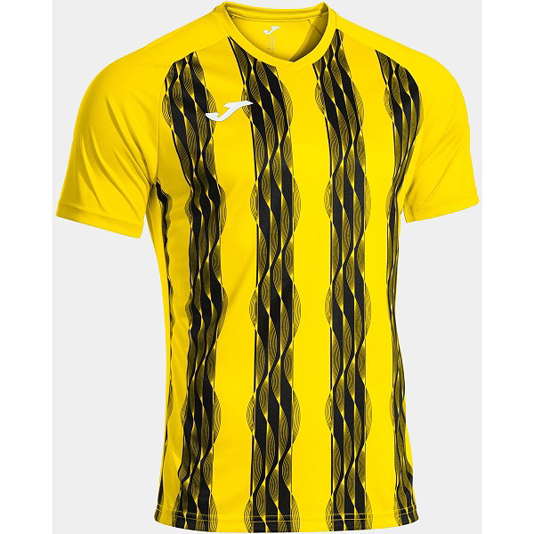 Joma Inter V Trikot Kurzarm Kinder - Gelb / Schwarz