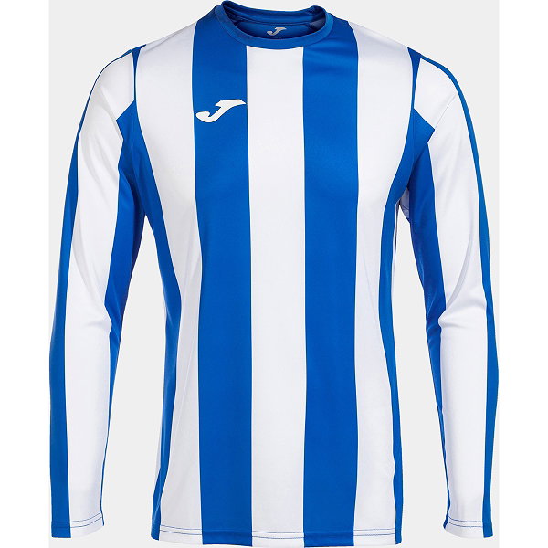 Joma Inter Classic Voetbalshirt Lange Mouw Kinderen - Royal / Wit