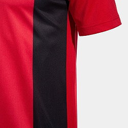 Présentation: Joma Inter IV Maillot Manches Courtes Hommes - Rouge / Noir
