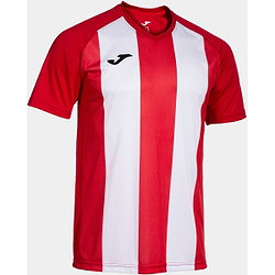 Joma Inter IV Shirt Korte Mouw Heren - Rood / Wit