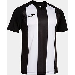 Joma Inter IV Shirt Korte Mouw Kinderen - Zwart / Wit