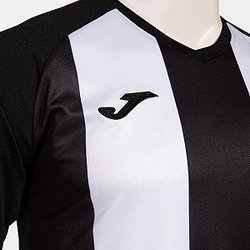 Présentation: Joma Inter IV Maillot Manches Courtes Enfants - Noir / Blanc