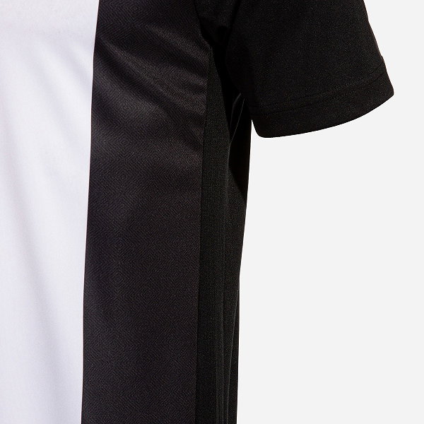 Joma Inter IV Maillot Manches Courtes Enfants - Noir / Blanc