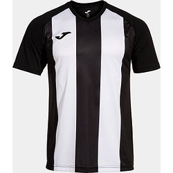 Présentation: Joma Inter IV Maillot Manches Courtes Enfants - Noir / Blanc