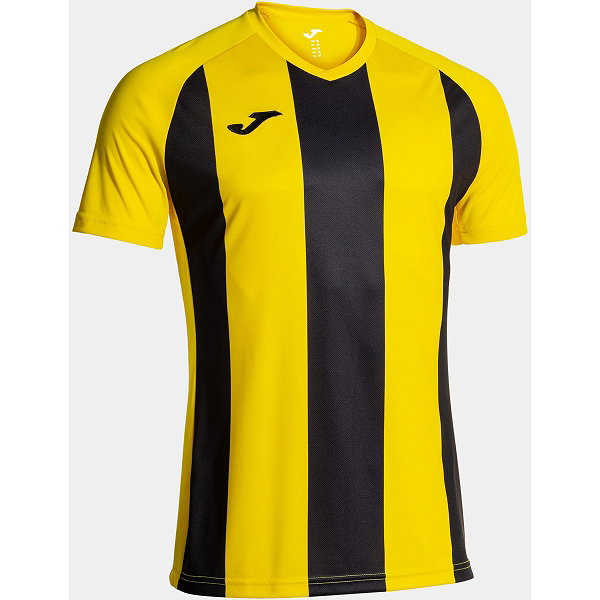 Joma Inter IV Maillot Manches Courtes Enfants - Jaune / Noir