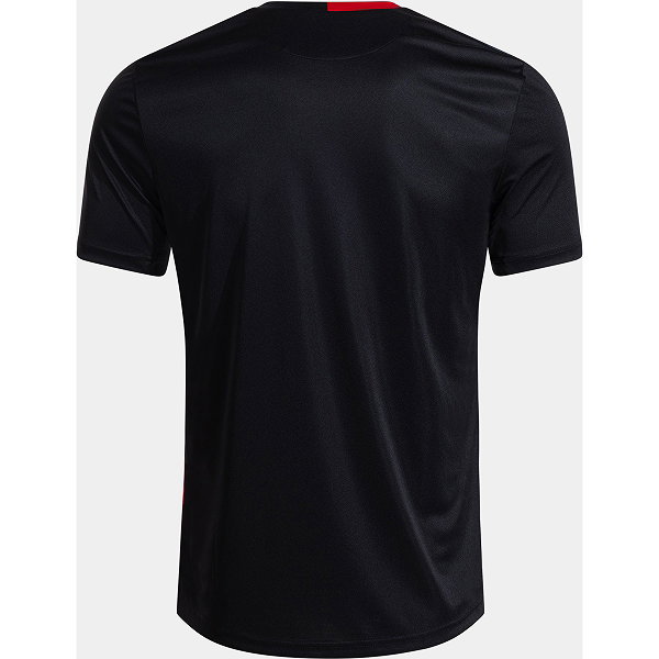 Joma Europa VI Shirt Korte Mouw Kinderen - Zwart / Rood