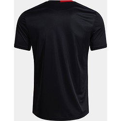 Voorvertoning: Joma Europa VI Shirt Korte Mouw Kinderen - Zwart / Rood