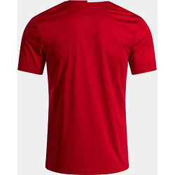 Présentation: Joma Europa VI Maillot Manches Courtes Enfants - Rouge / Blanc