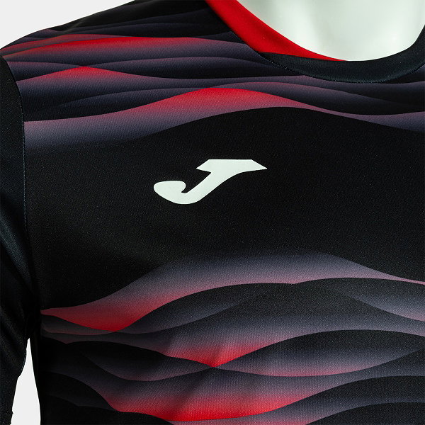 Joma Tiger VII Trikot Kurzarm Herren - Schwarz / Rot