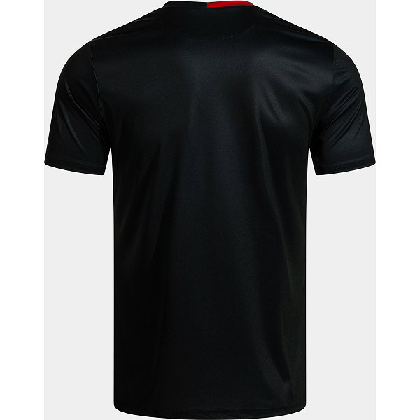 Joma Tiger VII Maillot Manches Courtes Enfants - Noir / Rouge
