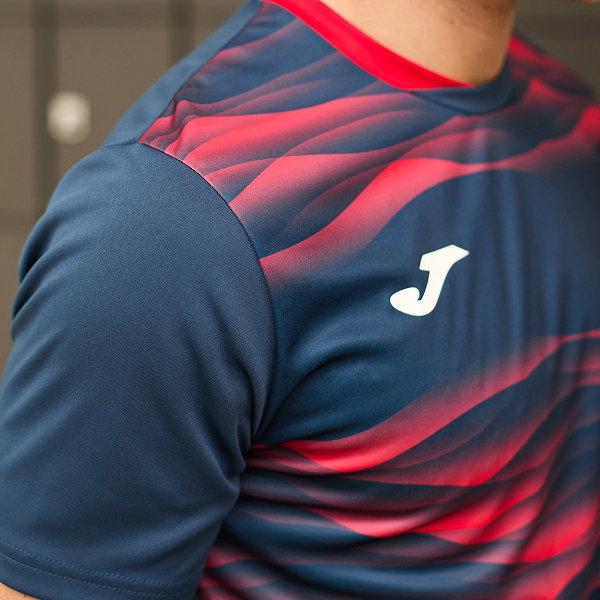 Joma Tiger VII Trikot Kurzarm Kinder - Marine / Rot