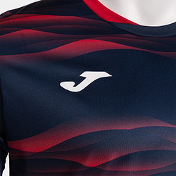 Vorschau: Joma Tiger VII Trikot Kurzarm Kinder - Marine / Rot