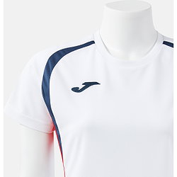 Présentation: Joma Championship 20 Maillot Manches Courtes Femmes - Blanc / Marine