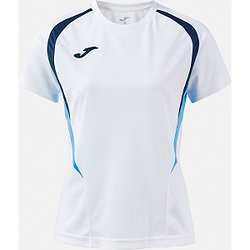 Joma Championship 20 Trikot Kurzarm Damen - Weiß / Marine / Fluor Turquoise