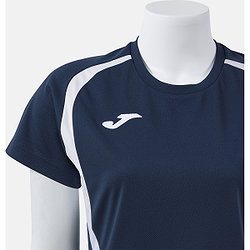 Présentation: Joma Championship 20 Maillot Manches Courtes Femmes - Marine / Gris