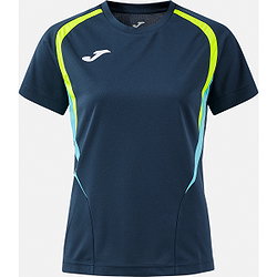 Joma Championship 20 Trikot Kurzarm Damen - Marine / Neongelb