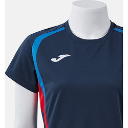 Présentation: Joma Championship 20 Maillot Manches Courtes Femmes - Marine / Royal