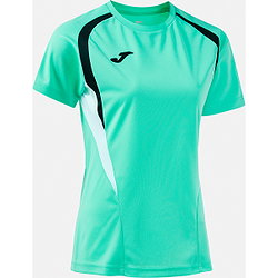 Vorschau: Joma Championship 20 Trikot Kurzarm Damen - Hellgrün / Schwarz