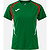 Joma Championship 20 Maillot Manches Courtes Femmes - Vert / Rouge