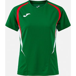 Joma Championship 20 Trikot Kurzarm Damen - Grün / Rot