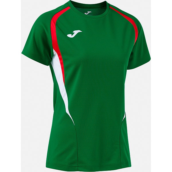 Joma Championship 20 Trikot Kurzarm Damen - Grün / Rot