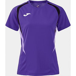 Vorschau: Joma Championship 20 Trikot Kurzarm Damen - Lila / Schwarz