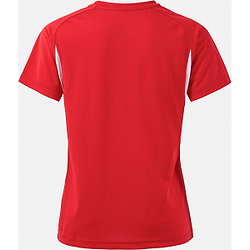 Présentation: Joma Championship 20 Maillot Manches Courtes Femmes - Rouge / Noir