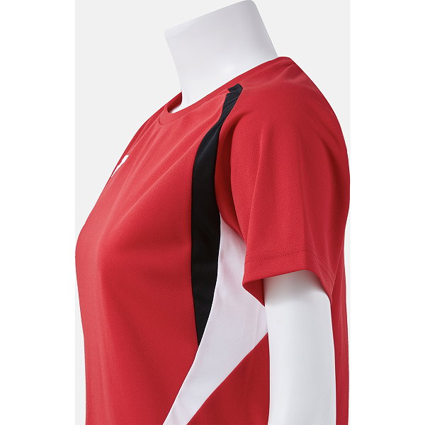 Joma Championship 20 Maillot Manches Courtes Femmes - Rouge / Noir