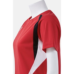 Présentation: Joma Championship 20 Maillot Manches Courtes Femmes - Rouge / Noir