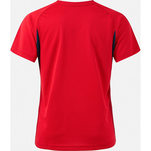 Joma Championship 20 Maillot Manches Courtes Femmes - Rouge / Marine