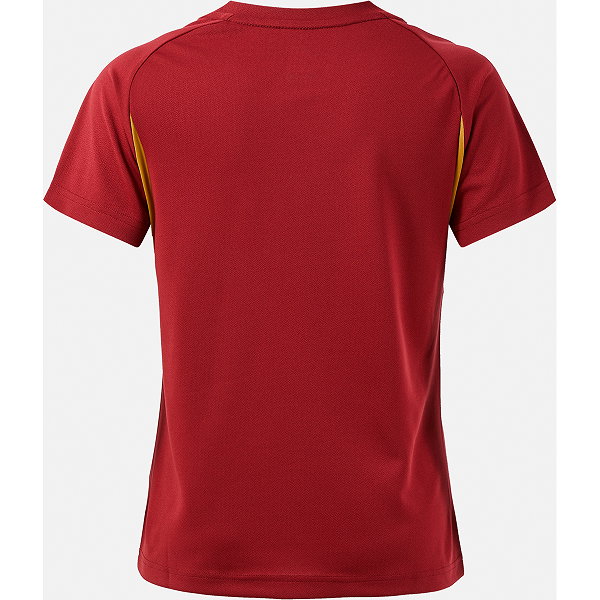 Joma Championship 20 Maillot Manches Courtes Femmes - Bordeaux / Marine / Or