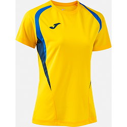Vorschau: Joma Championship 20 Trikot Kurzarm Damen - Gelb / Royal