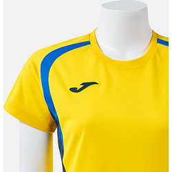 Vorschau: Joma Championship 20 Trikot Kurzarm Damen - Gelb / Royal