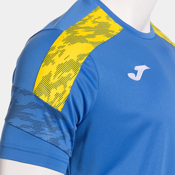 Joma Championship VIII Shirt Korte Mouw Heren - Royal / Geel