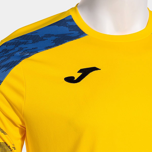 Joma Championship VIII Shirt Korte Mouw Heren - Geel / Royal