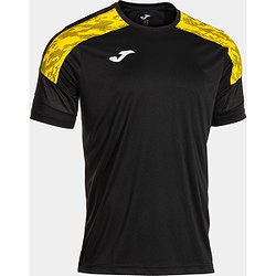 Voorvertoning: Joma Championship VIII Shirt Korte Mouw Kinderen - Zwart / Geel