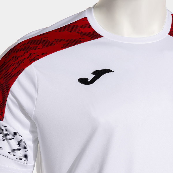 Joma Championship VIII Trikot Kurzarm Kinder - Weiß / Rot