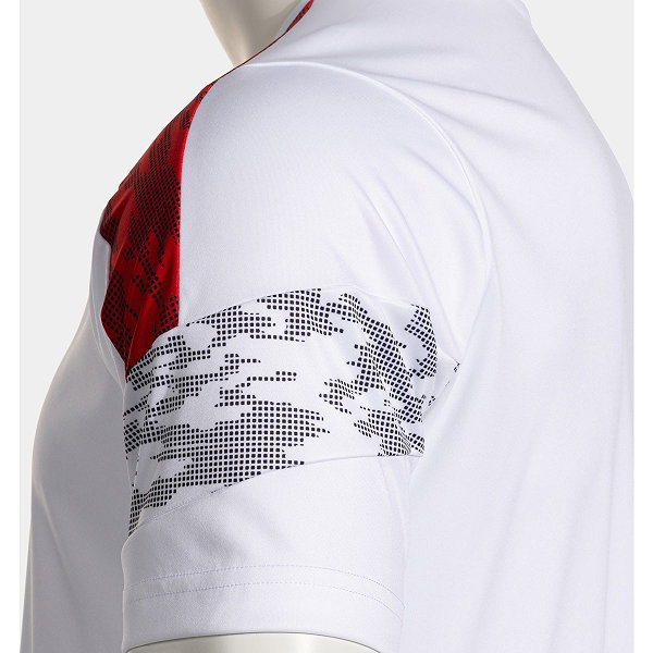 Joma Championship VIII Trikot Kurzarm Kinder - Weiß / Rot