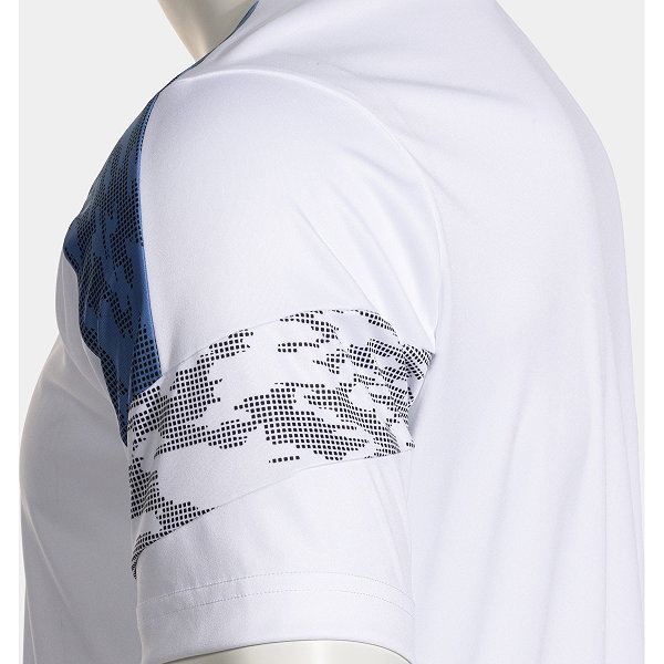 Joma Championship VIII Maillot Manches Courtes Enfants - Blanc / Royal