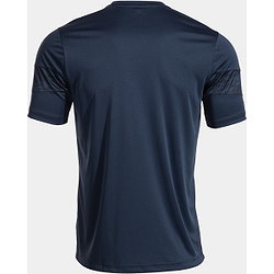Voorvertoning: Joma Championship VIII Shirt Korte Mouw Kinderen - Marine / Geel