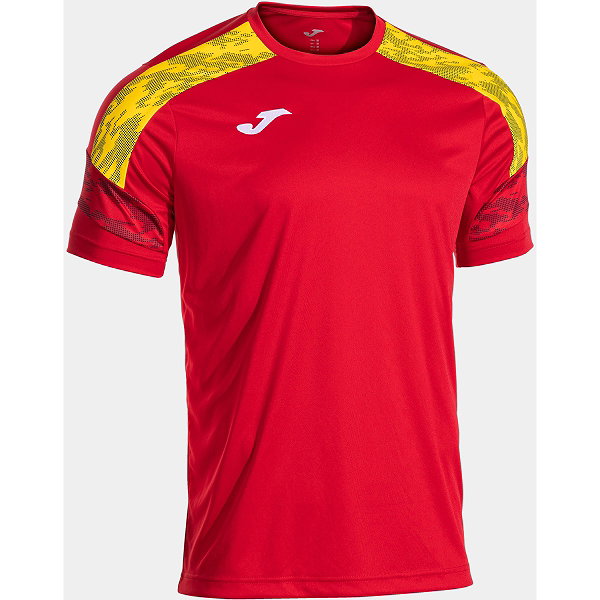 Joma Championship VIII Trikot Kurzarm Kinder - Rot / Gelb