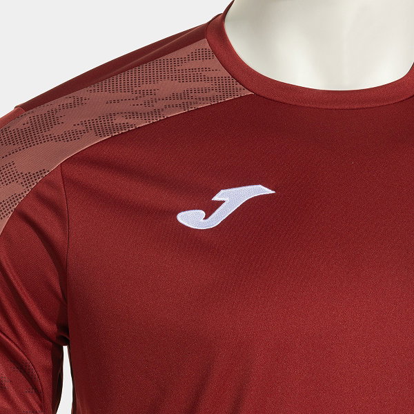 Joma Championship VIII Shirt Korte Mouw Kinderen - Bordeaux