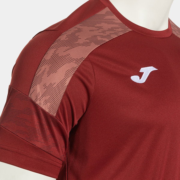 Joma Championship VIII Shirt Korte Mouw Kinderen - Bordeaux