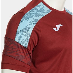 Vorschau: Joma Championship VIII Trikot Kurzarm Kinder - Bordeaux / Skyblue