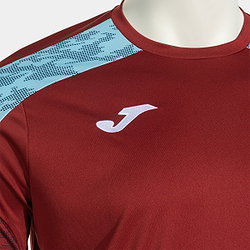 Vorschau: Joma Championship VIII Trikot Kurzarm Kinder - Bordeaux / Skyblue
