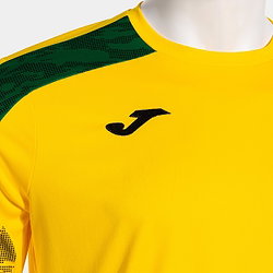 Voorvertoning: Joma Championship VIII Shirt Korte Mouw Kinderen - Geel / Groen
