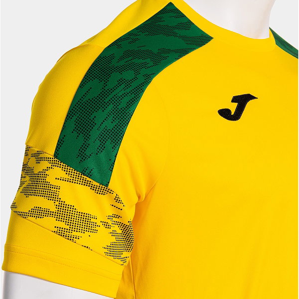 Joma Championship VIII Shirt Korte Mouw Kinderen - Geel / Groen