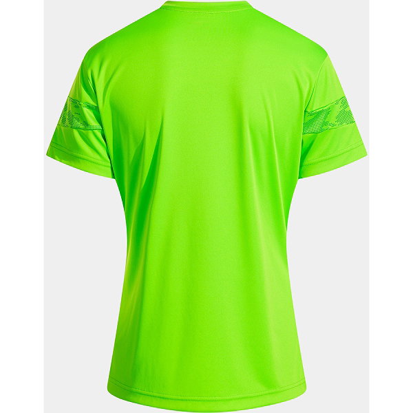 Joma Championship VIII Maillot Manches Courtes Femmes - Vert Fluo
